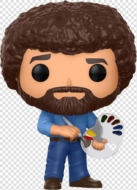 Funko Pop Tv   Funko Pop Bob Ross  HD Png DownloadTransparent PNG