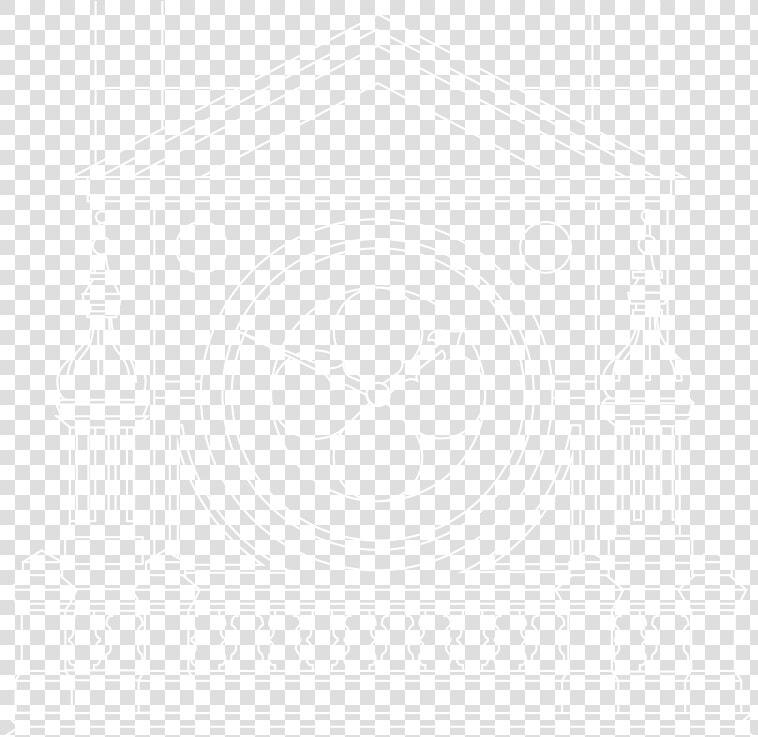 Illustration Of Portsmouth Guildhall Clocktower   Johns Hopkins White Logo  HD Png DownloadTransparent PNG