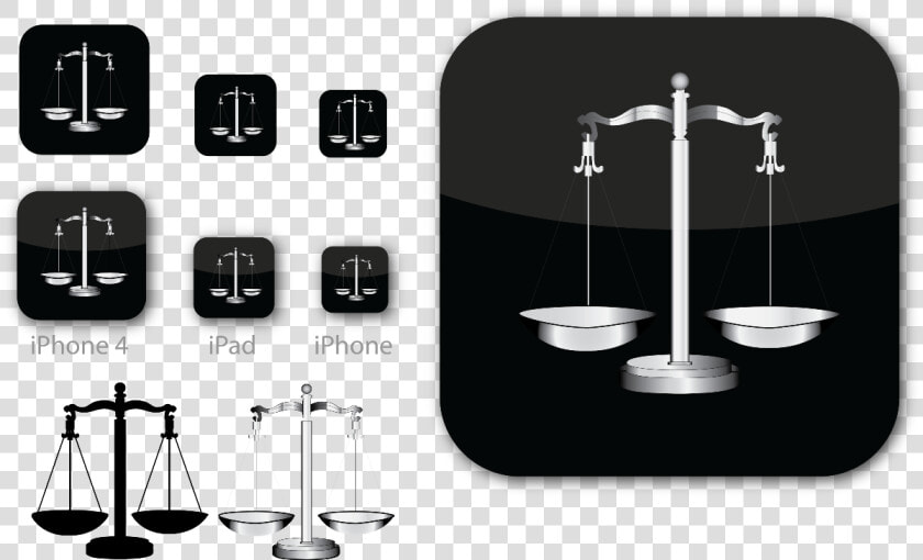 Elegant  Serious  Legal Icon Design For Eurospider   Scales Of Justice  HD Png DownloadTransparent PNG