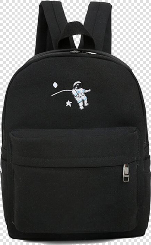  black  blacktheme  blackaesthetic  aesthetic  bookbag   Black Backpacks  HD Png DownloadTransparent PNG