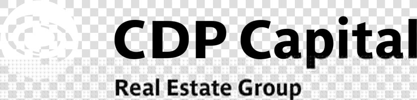 Cdp Capital Real Estate Group Logo Black And White   Cdp Capital  HD Png DownloadTransparent PNG