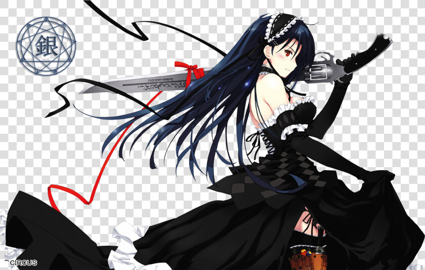 Goth Anime Girl Render   Png Download   Gothic Girl Anime Render  Transparent PngTransparent PNG