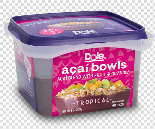 Dole Acai Bowl Tropical  HD Png DownloadTransparent PNG