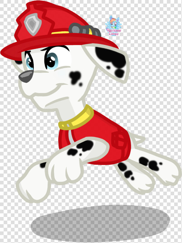 Marshall Vector Paw Patrol   Paw Patrol Marshall Deviantart  HD Png DownloadTransparent PNG