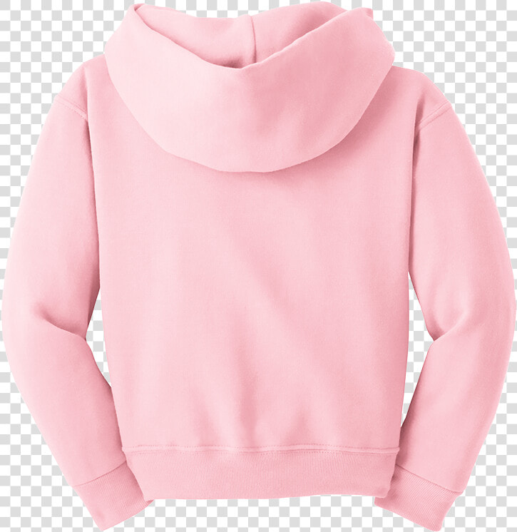 Classic pink   Pink Hoodie Back Template  HD Png DownloadTransparent PNG