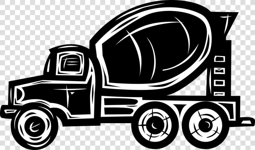 Transparent Mixer Clipart   Concrete Mixer Vector Truck  HD Png DownloadTransparent PNG