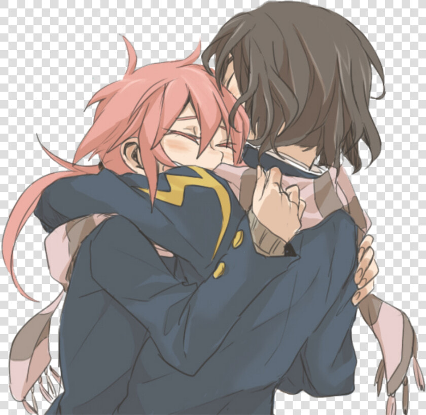 couple  couples  çif  love  aşk  aşık  sevgili  lover   Inazuma Eleven Go Shindou X Kirino Fanpic  HD Png DownloadTransparent PNG