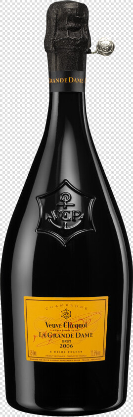 Bottle Of Champagne Png   Png Download   Veuve Clicquot Ponsardin La Grande Dame 2004  Transparent PngTransparent PNG