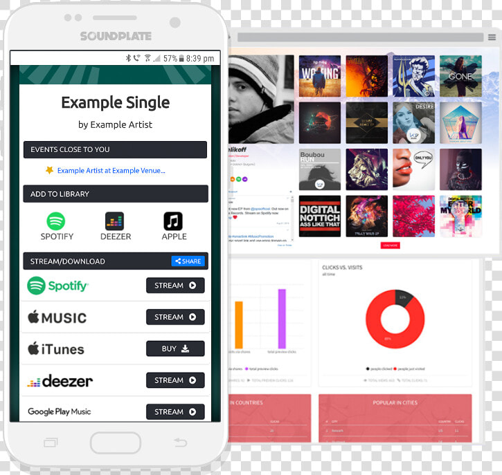 Free Smart Links For Music  HD Png DownloadTransparent PNG