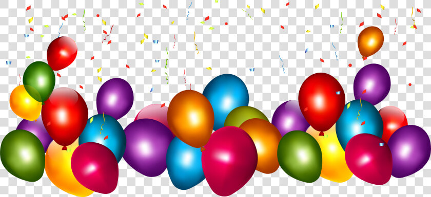Balloon party Supply easter Egg graphics   Transparent Background Happy Birthday Clipart  HD Png DownloadTransparent PNG