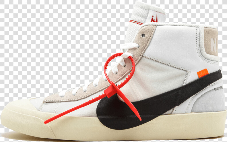 The 10 Nike Blazer Mid Off White   Nike Blazer Mid 77 Off White  HD Png DownloadTransparent PNG