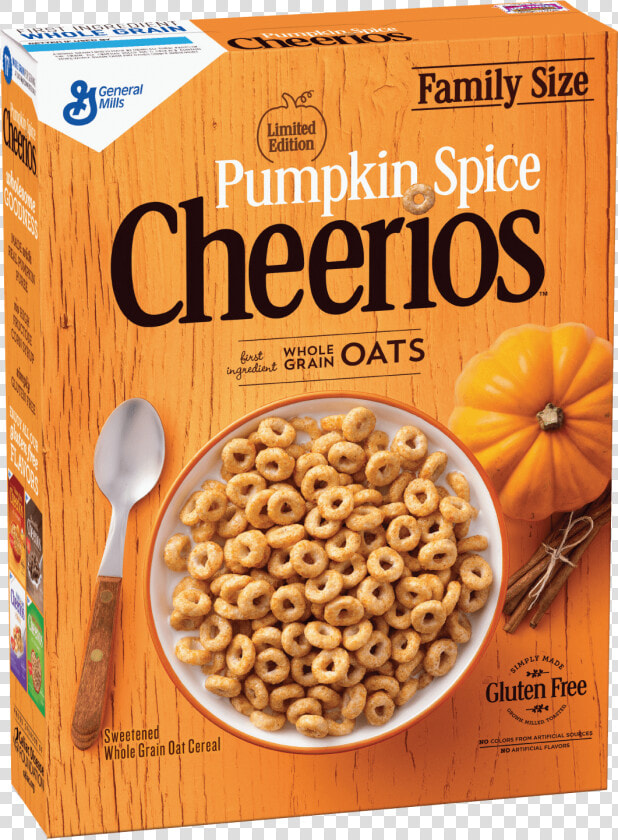 Pumpkin Spice Cheerios  HD Png DownloadTransparent PNG