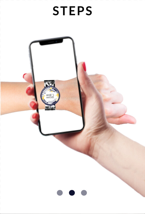 Second Slide   Augmented Reality Trying On Watch  HD Png DownloadTransparent PNG