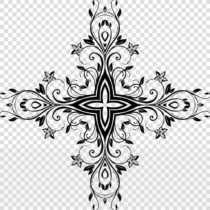 Rugged Cross Clipart Images   Cross Ornament  HD Png DownloadTransparent PNG