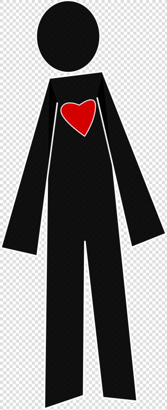 Stick Person Clipart Clipartmonk Free Clip Art Images   Person Heart Clipart  HD Png DownloadTransparent PNG