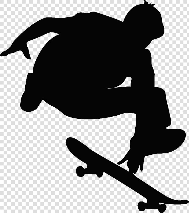 Sticker Silhouette Jeune Skater Ambiance Sticker Kc3221   Happy New Year 2010  HD Png DownloadTransparent PNG