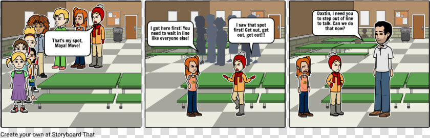 Storyboard De Una Cafeteria  HD Png DownloadTransparent PNG