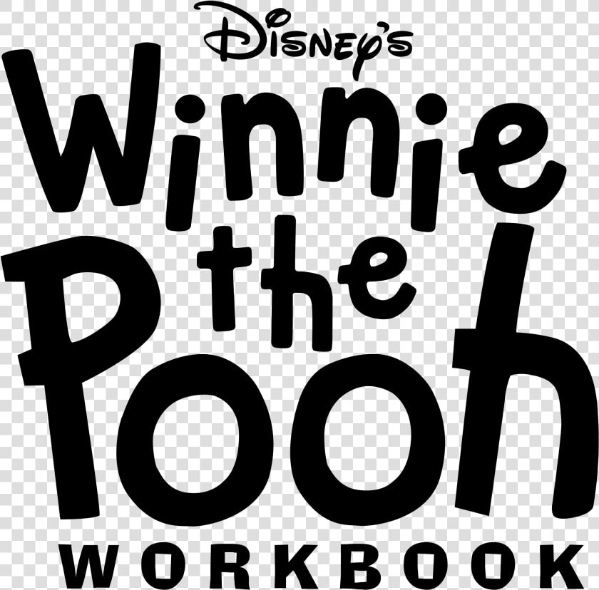 Transparent Winnie The Pooh Clipart Black And White   Winnie The Pooh Lettering Fonts  HD Png DownloadTransparent PNG
