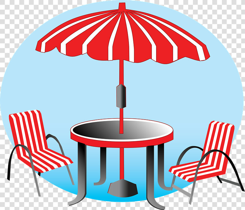 Beach  Umbrella  Chairs  Vacation  Red  Blue  Stripes   Animasi Teknik Kursi Kosong  HD Png DownloadTransparent PNG