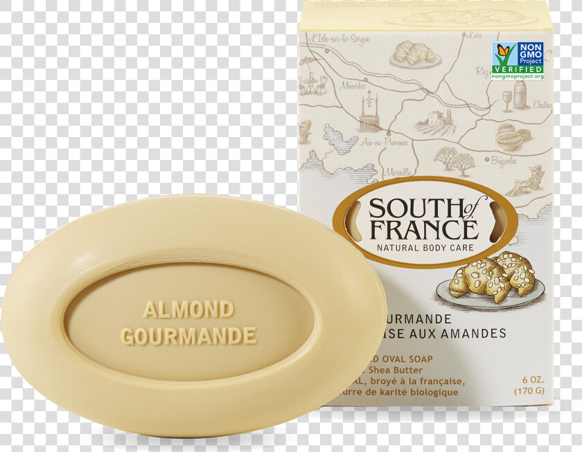 South Of France Soap Almond   Png Download   South Of France Almond Soap  Transparent PngTransparent PNG