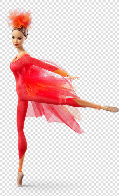 Dolls  Red  Baby  Toy  Super  Girl  Dress  Dance Png   Barbie Misty Copeland Doll  Transparent PngTransparent PNG