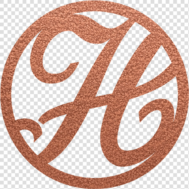 Circle Initial Metal Wall Art   Initial  HD Png DownloadTransparent PNG