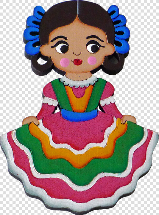 Fiesta Clipart Dress Mexican   Mexican Dresses Clip Art  HD Png DownloadTransparent PNG
