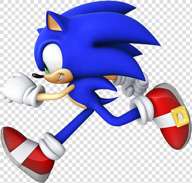 Transparent Sonic Running Png   Running Sonic Transparent Background  Png DownloadTransparent PNG