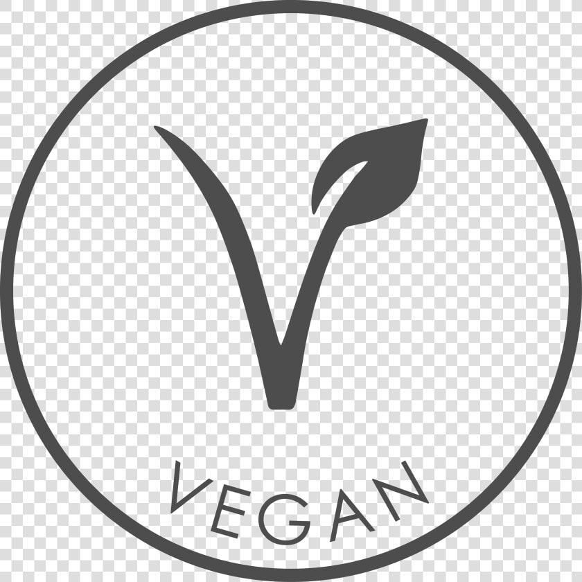 Vegan Icon Transparent Black  amp  White   Png Download   Black Transparent Vegan Logo  Png DownloadTransparent PNG