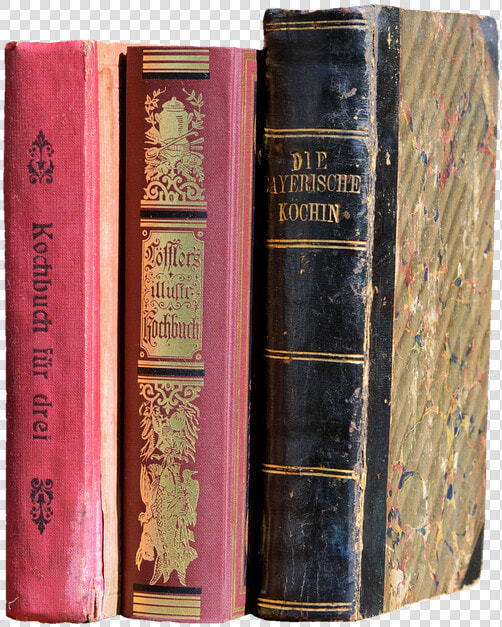 Books  Old Books  Old Cooking Books  Cooking Books   Book  HD Png DownloadTransparent PNG