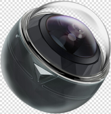 360fly Protective Case Grey Tilted Camera Grande  HD Png DownloadTransparent PNG
