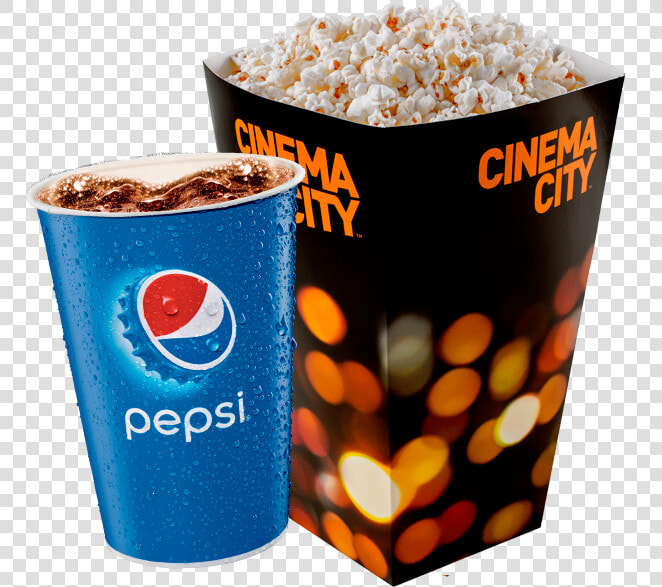 Meniu Duet Popcorn Cinema City  HD Png DownloadTransparent PNG