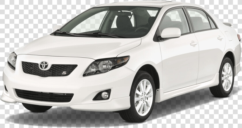 Toyota Corolla 2009 White  HD Png DownloadTransparent PNG