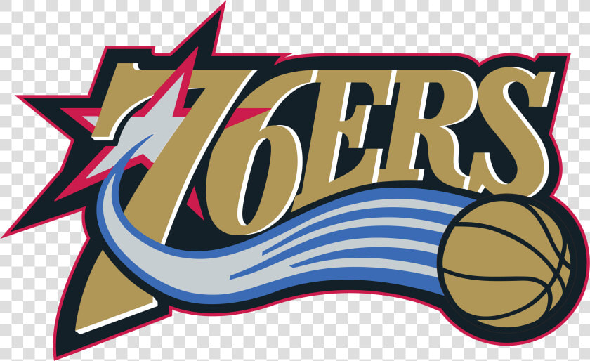 Transparent Philadelphia 76ers Logo Png   Old School 76ers Logo  Png DownloadTransparent PNG