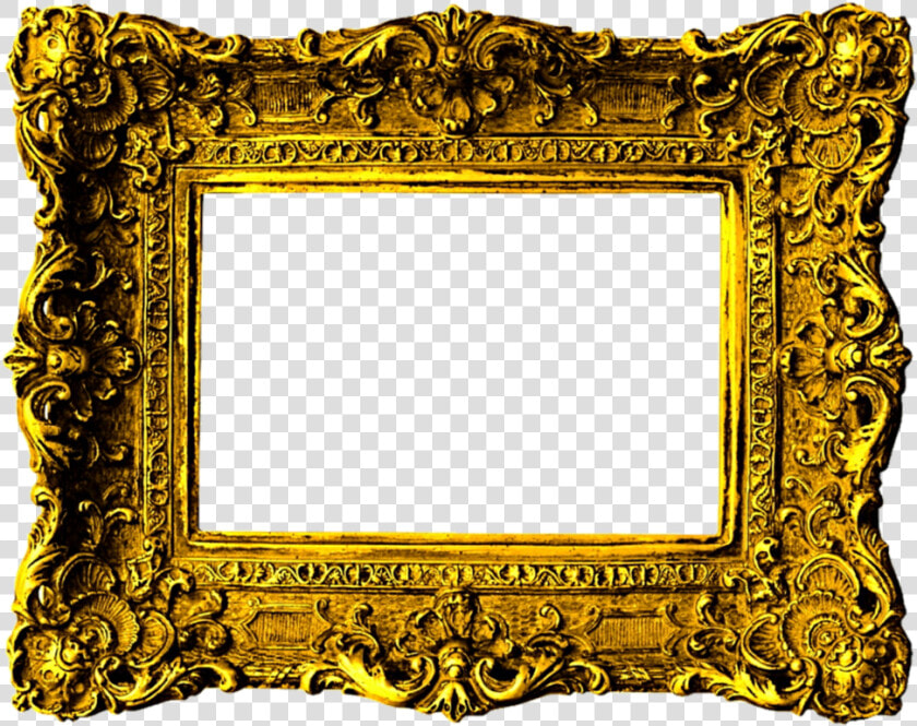 Beautiful Gold Victorian Fram   Victorian Gold Picture Frame  HD Png DownloadTransparent PNG