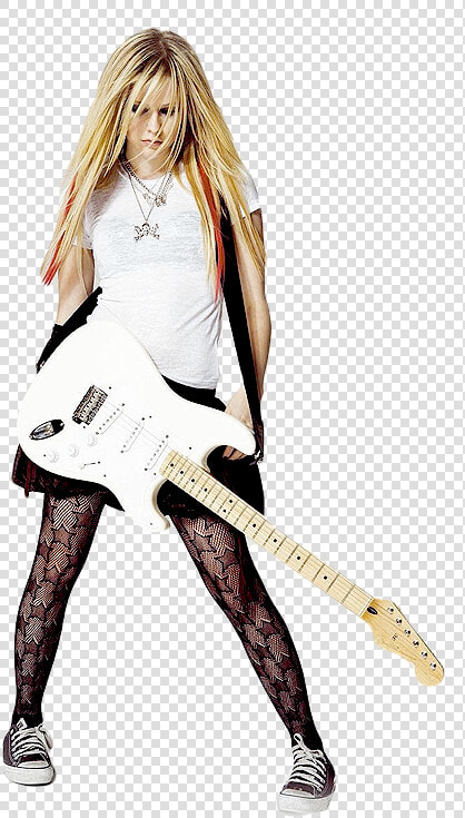 Avril Lavigne Photoshoot Guitar   Png Download   Avril Lavigne Photo Shot With Guitar  Transparent PngTransparent PNG