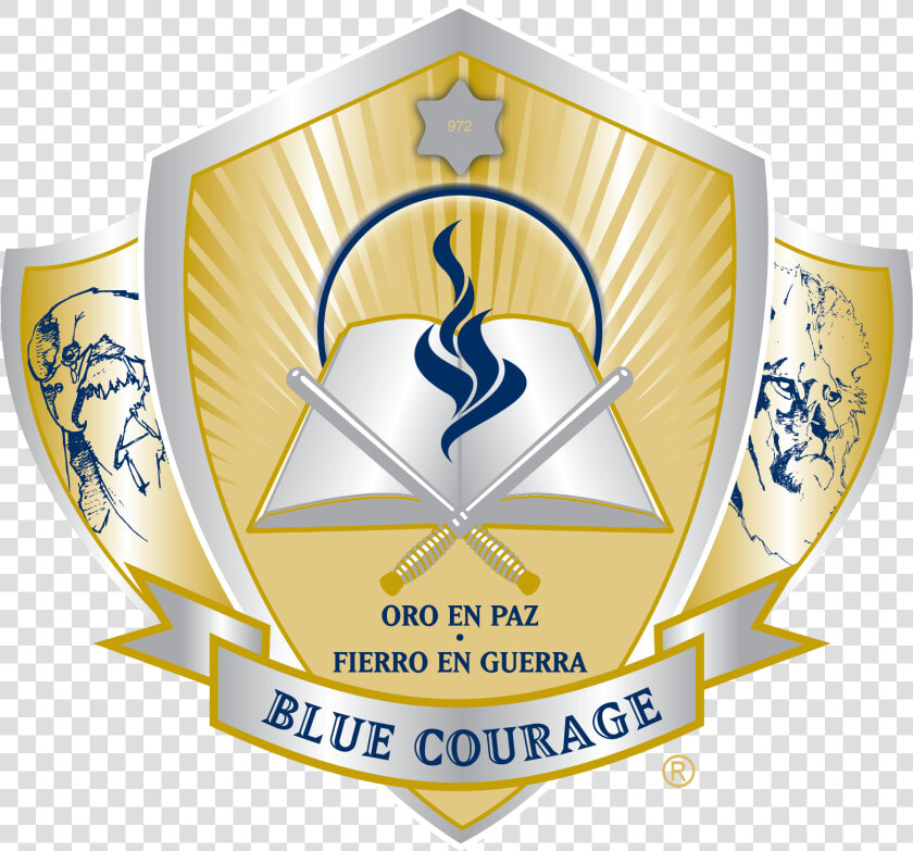 Blue Courage  HD Png DownloadTransparent PNG
