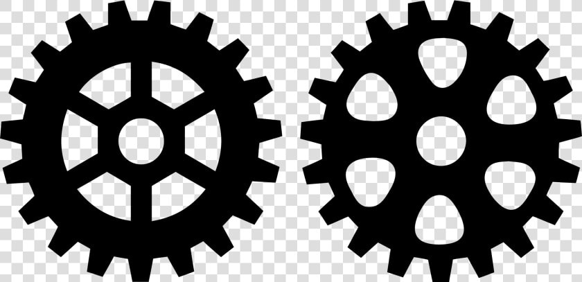 Photography Illustration Two Gears Transprent Png Free   Gear Vector  Transparent PngTransparent PNG