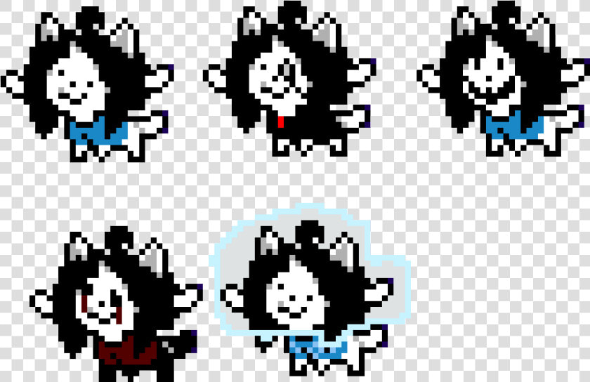 Au Temmie Pixel Art  HD Png DownloadTransparent PNG