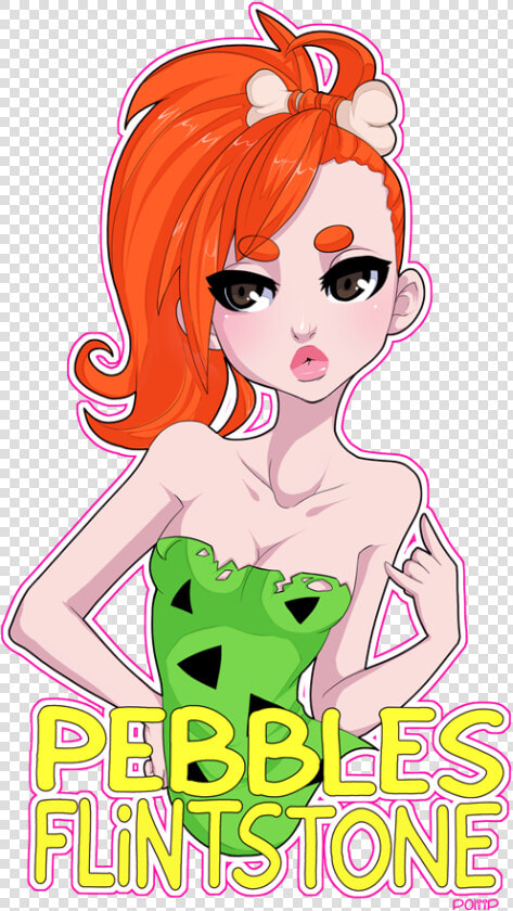 Pebbles Flintstone   Pebbles Flintstone Fanart  HD Png DownloadTransparent PNG
