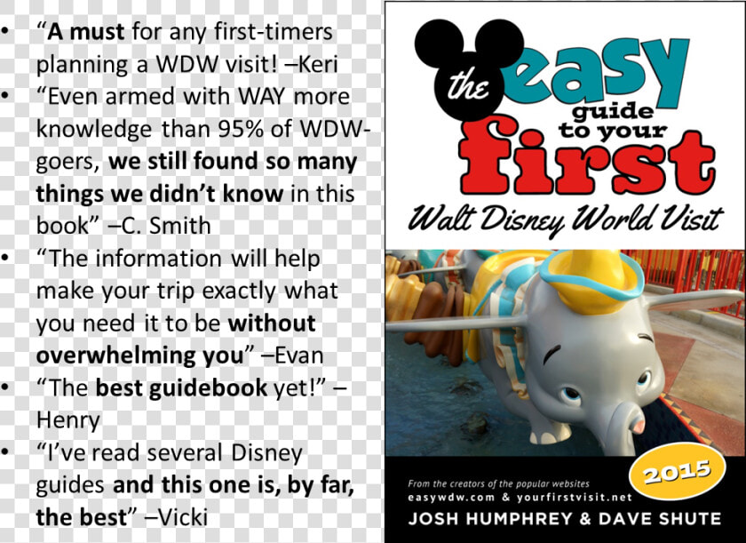 The Easy Guide To Your First Walt Disney World Visit   Flyer  HD Png DownloadTransparent PNG