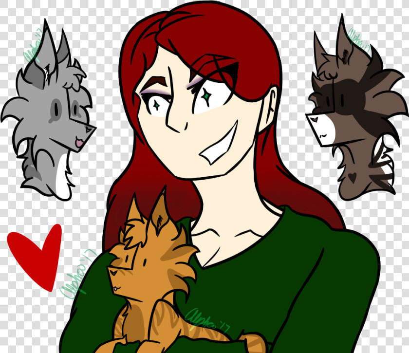 “lindsay With Cats For  giantcookiee‘s Ah Monopoly   Cartoon  HD Png DownloadTransparent PNG