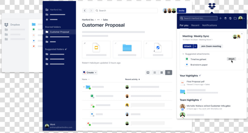 New Dropbox Desktop Experience   Windows Dropbox Desktop App  HD Png DownloadTransparent PNG