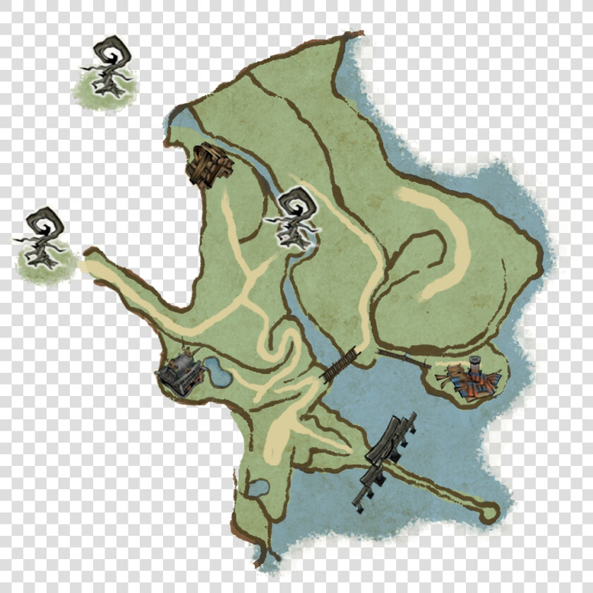 Moon Cave Okami Map  HD Png DownloadTransparent PNG