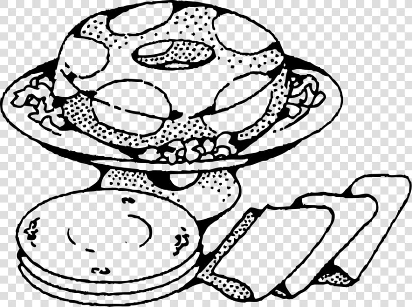 Gelatin Mold Svg Clip Arts   Gambar Kartun Hitam Putih Dessert  HD Png DownloadTransparent PNG