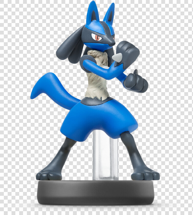 Lucario Amiibo Png   Super Smash Bros Amiibo Lucario  Transparent PngTransparent PNG