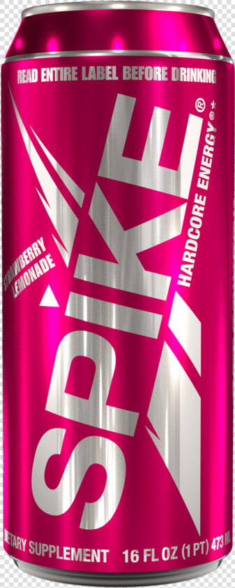 Spike Hardcore Energy Strawberry Lemonade   Spike Strawberry Lemonade  HD Png DownloadTransparent PNG