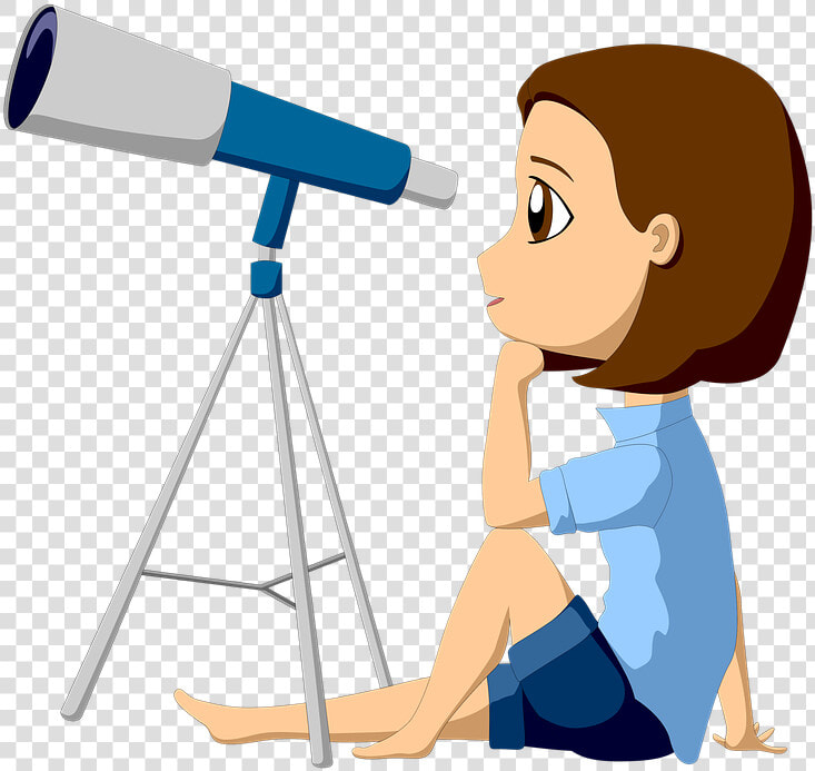 Telescope  Astronomy  Science  To Watch  Girl  Watch   Astronomia Png  Transparent PngTransparent PNG