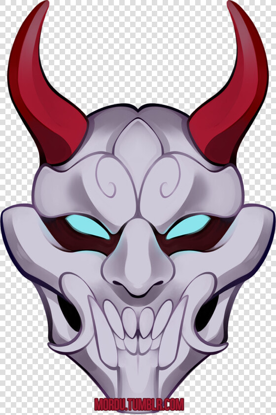 Blood Moon Shen Mask By Xmordu   Shen Blood Moon Mask  HD Png DownloadTransparent PNG