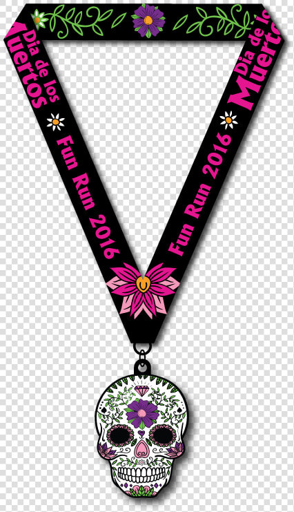 Media Item   Dia De Los Muertos Race Medal  HD Png DownloadTransparent PNG